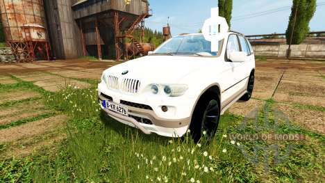 BMW X5 Unmarked Police para Farming Simulator 2017
