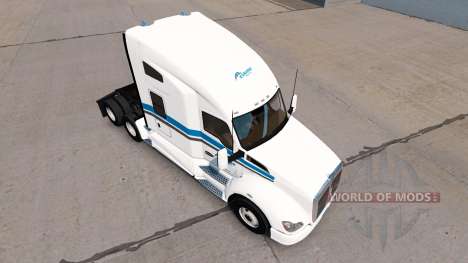 La piel Esquimal Express tractor Kenworth para American Truck Simulator