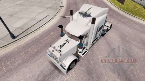 La piel de la Vida de Petróleo para el camión Pe para American Truck Simulator