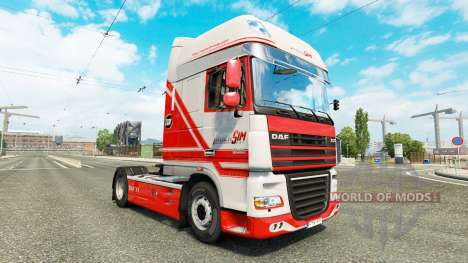 TruckSim de la piel para DAF camión para Euro Truck Simulator 2