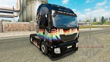 Rainbow Dash piel para Iveco tractora para Euro Truck Simulator 2
