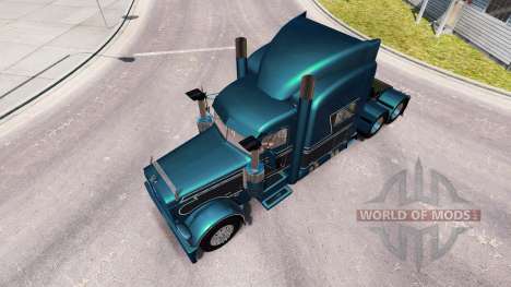 2 Metálico de la piel para el camión Peterbilt 3 para American Truck Simulator
