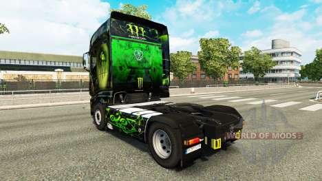 La piel del Monstruo en el tractor Scania R700 para Euro Truck Simulator 2