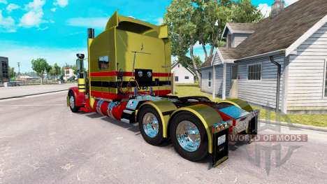 Pieles Metálicas 7 para el camión Peterbilt 389 para American Truck Simulator