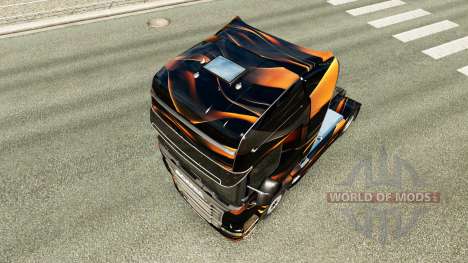 Mate de piel de Naranja para Scania camión para Euro Truck Simulator 2