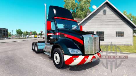 La piel Mammoet estados UNIDOS en los tractores para American Truck Simulator