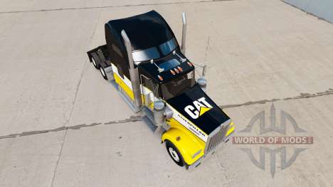 La piel de la Oruga tractor Kenworth W900 para American Truck Simulator