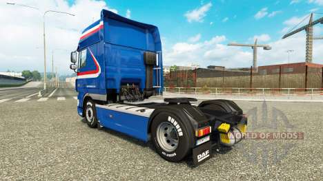 El H. Z. Transporte de la piel para DAF camión para Euro Truck Simulator 2