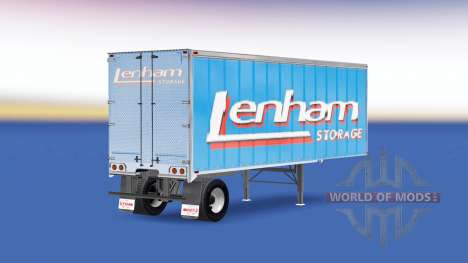 La piel Lenham en el remolque para American Truck Simulator