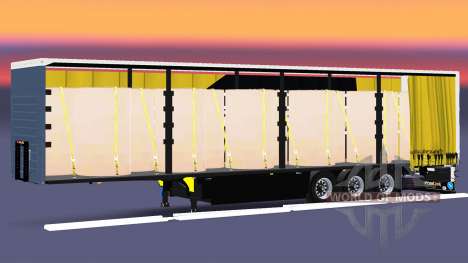 Cortina semi-remolque Schmitz Cargobull Dischner para Euro Truck Simulator 2