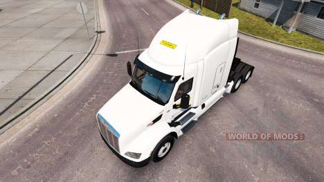 La piel de J. B. Hunt camiones Peterbilt y Volvo para American Truck Simulator