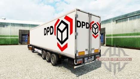 La piel DPD para la semi-refrigerados para Euro Truck Simulator 2