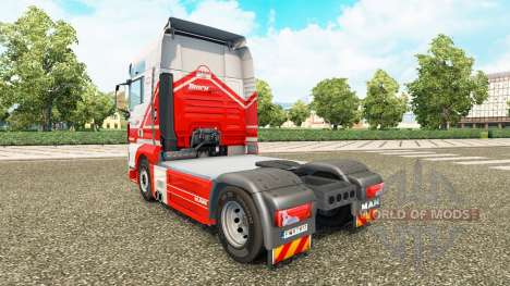 La piel en TruckSim tractor HOMBRE para Euro Truck Simulator 2