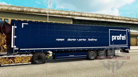 La piel de Nuestros remolques para Euro Truck Simulator 2
