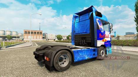 Rojo de la piel de Toro para el camión Mercedes- para Euro Truck Simulator 2