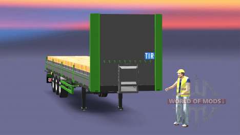 El Kogel semi-remolque con una carga de ladrillo para Euro Truck Simulator 2
