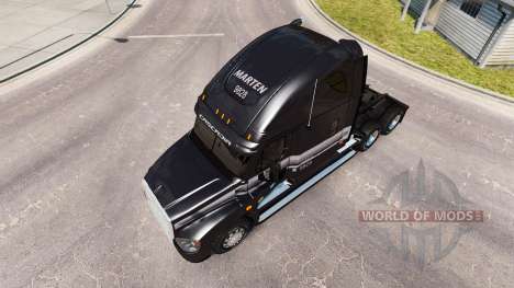 La piel de la MARTA en el camión Freightliner Ca para American Truck Simulator