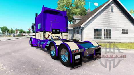 Metálico de color Púrpura en la piel para que el para American Truck Simulator