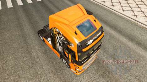 Salvaje de la piel para camiones Volvo para Euro Truck Simulator 2