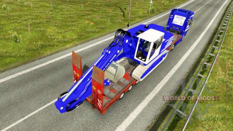 La piel de T. van der Vijver a baja barrido para Euro Truck Simulator 2