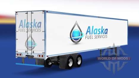 La piel de Alaska de Servicios de Combustible en para American Truck Simulator