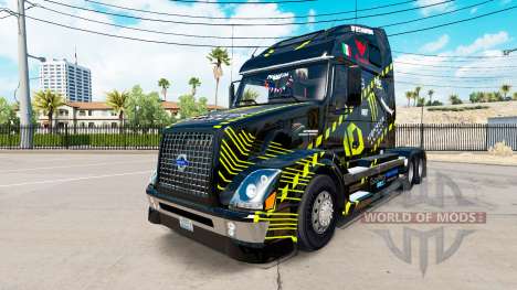 La piel de Monster Energy para camiones Volvo VN para American Truck Simulator