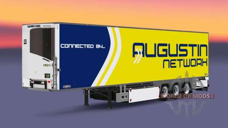 Semi-remolque frigorífico Chereau Augustin de la para Euro Truck Simulator 2