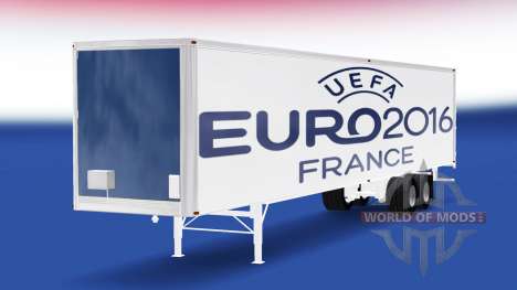 La piel Euro 2016 v2.0 en el semi-remolque para American Truck Simulator