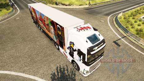 El Lego de la piel para camiones Volvo para Euro Truck Simulator 2