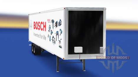 La piel de Bosch en el remolque para American Truck Simulator
