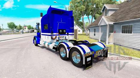 La piel de Equipos de Expresar camión Peterbilt  para American Truck Simulator