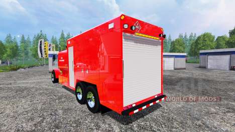 Peterbilt 378 Fire Department para Farming Simulator 2015