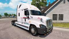 Скин P. A. M. Transporte на Freightliner Cascadia para American Truck Simulator