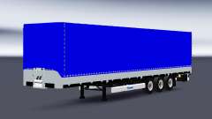 Plataforma semirremolque Krone SDP27 para Euro Truck Simulator 2