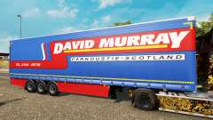 Cortina semirremolque Krone David Murray para Euro Truck Simulator 2