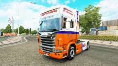 FedEx Express piel para Scania camión para Euro Truck Simulator 2