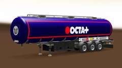 La piel Octa combustible semi-remolque para Euro Truck Simulator 2