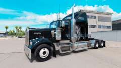 Piel Roja v1.2 en el camión Kenworth W900 para American Truck Simulator