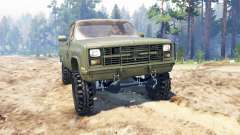 Chevrolet K5 Blazer M1008 para Spin Tires