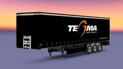 Tegma Logística de la piel para remolques para Euro Truck Simulator 2