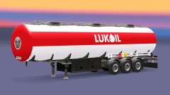 La piel Lukoil combustible semi-remolque para Euro Truck Simulator 2