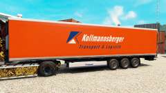 La piel Kollmannsberger para la semi-refrigerados para Euro Truck Simulator 2
