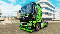 Dragón verde de piel para HOMBRE camión para Euro Truck Simulator 2