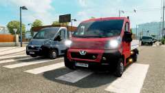 Peugeot Boxer captación de tráfico para Euro Truck Simulator 2
