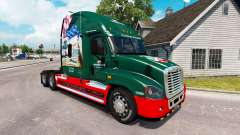 Скин INTERESTATAL 80 Años de на Freightliner Cascadia para American Truck Simulator