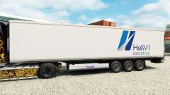 La piel HAVI Logistics semi-refrigerados para Euro Truck Simulator 2