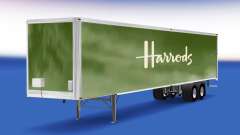La piel de los grandes almacenes Harrods en el remolque para American Truck Simulator