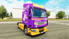 La piel Rensped para tractor Renault para Euro Truck Simulator 2