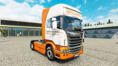La excelencia de Transportes de la piel para Scania camión para Euro Truck Simulator 2