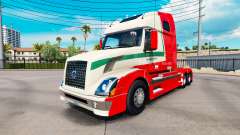 La piel De den Bosch para Volvo camión y EUROPA 670 para American Truck Simulator